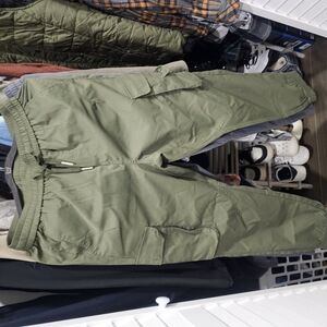 Olive Green Cargo Pants